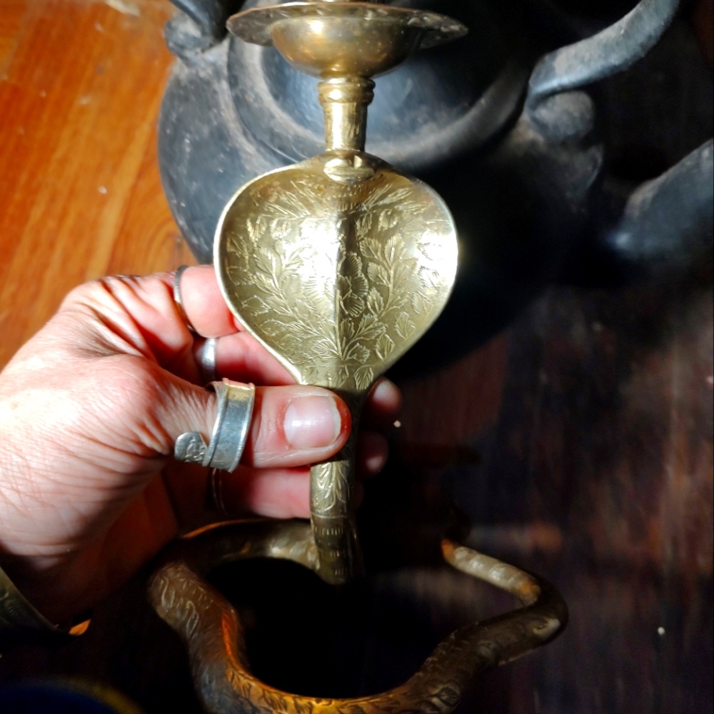 Just picked brass art deco 1920s artist numbers 44 and 48 on pieces